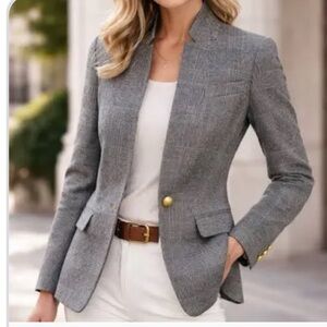 Elegant JCrew Tweed Regent Blazer